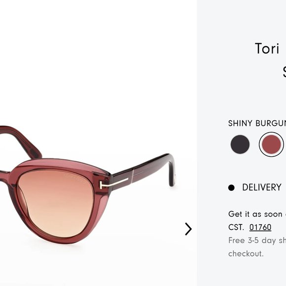 Tom Ford Tori Sunglasses NWT New Season Brand New